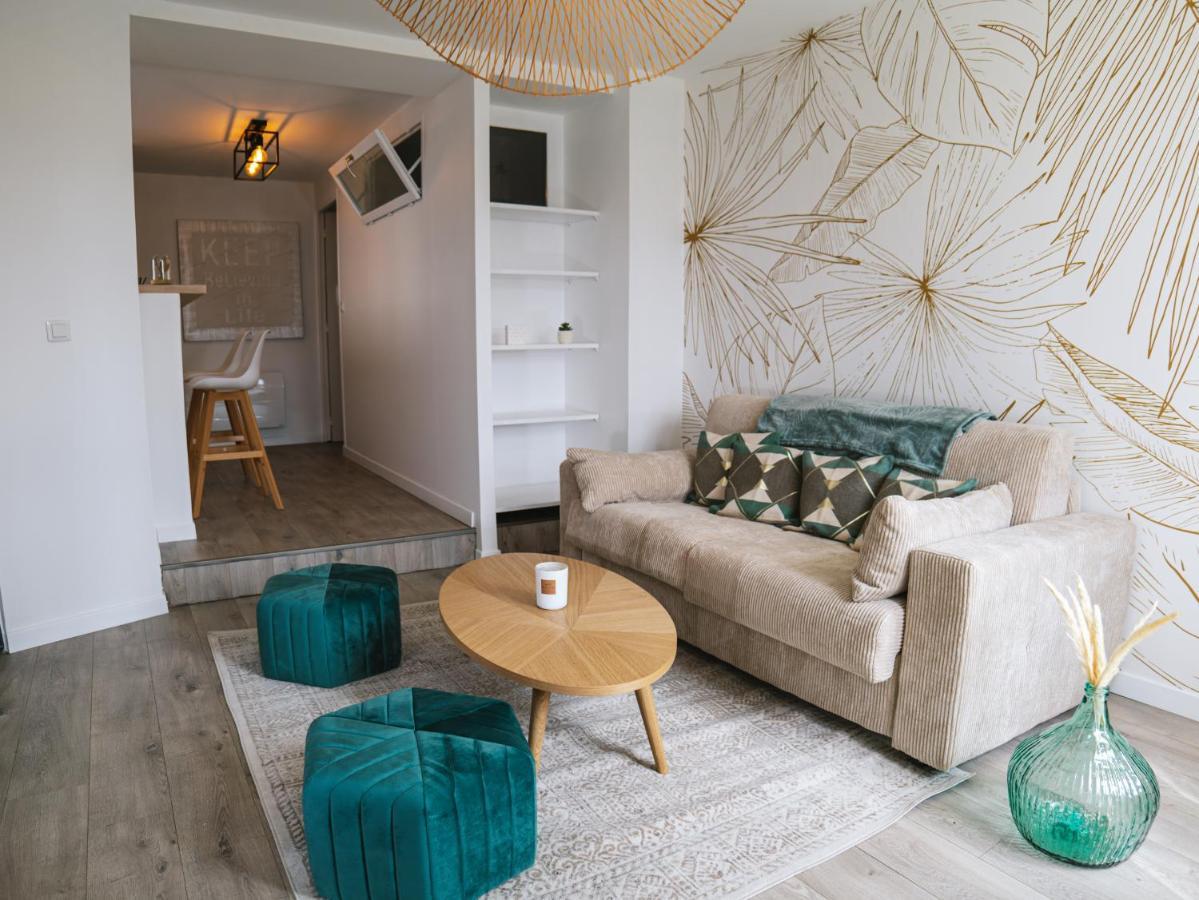 Appartement Superbe T2 Rouen Avec Jardin + Parking Gratuit A Proximite Extérieur photo