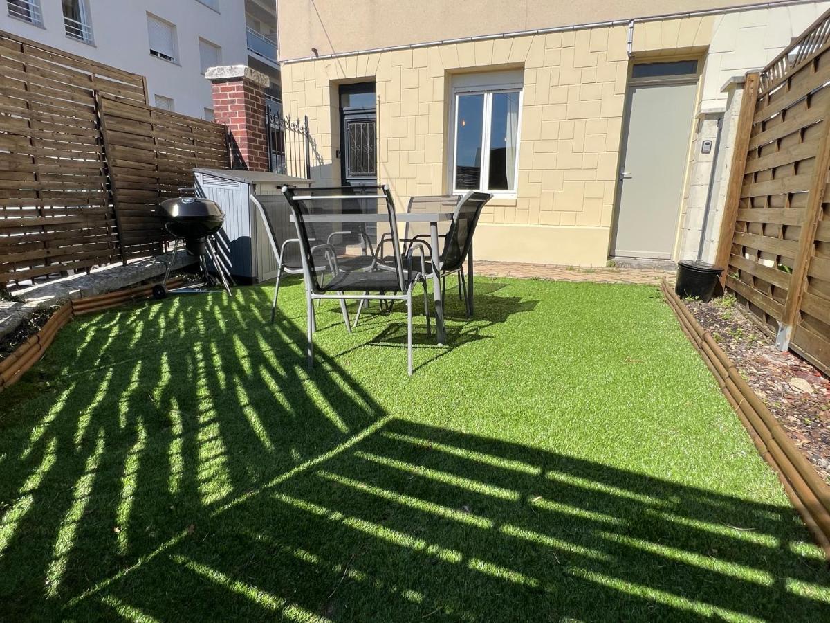 Appartement Superbe T2 Rouen Avec Jardin + Parking Gratuit A Proximite Extérieur photo