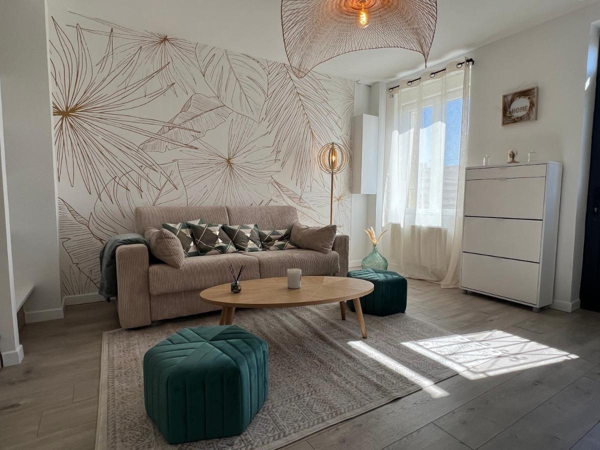 Appartement Superbe T2 Rouen Avec Jardin + Parking Gratuit A Proximite Extérieur photo